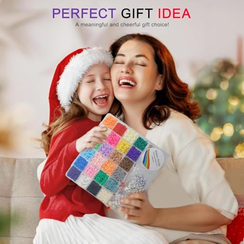 Parssufy DIY Bracelet Making Kit for Girls – Beads Kit & Jewelry Craft Set with Charms, Scissors & Elastic String – Beads for Bracelet Making – Gifts for Girls (KIT-JS-07) - Image 4