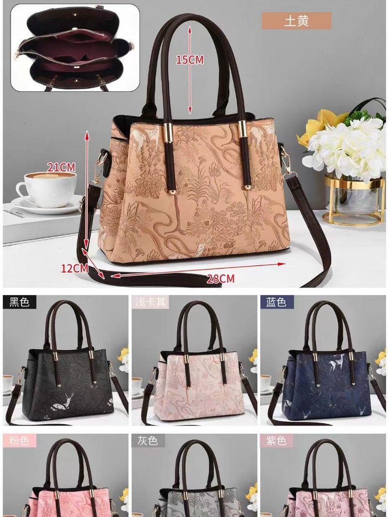 High-Grade Bag For Women 2023 New Summer Popular Shoulder Messenger Bag Niche Design Embroidered Portable Diana Bag - Image 2