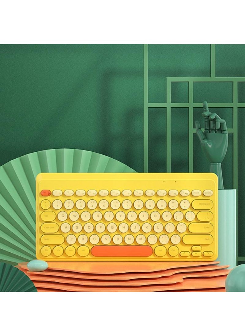 KUYING Laptop External Keyboard Wireless Mouse Home Set  - Image 2