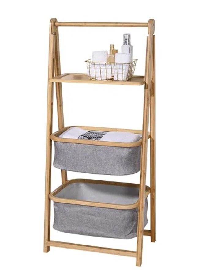 NKX 3 Tier Multifunctional Adjustable Storage Shelf With Rack  - Image 5