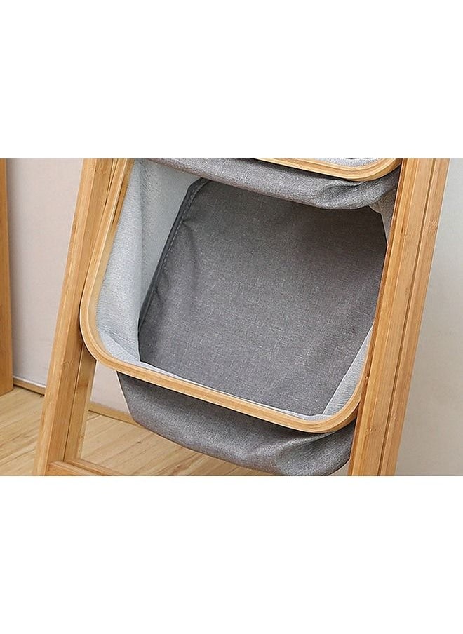 NKX 3 Tier Multifunctional Adjustable Storage Shelf With Rack  - Image 3
