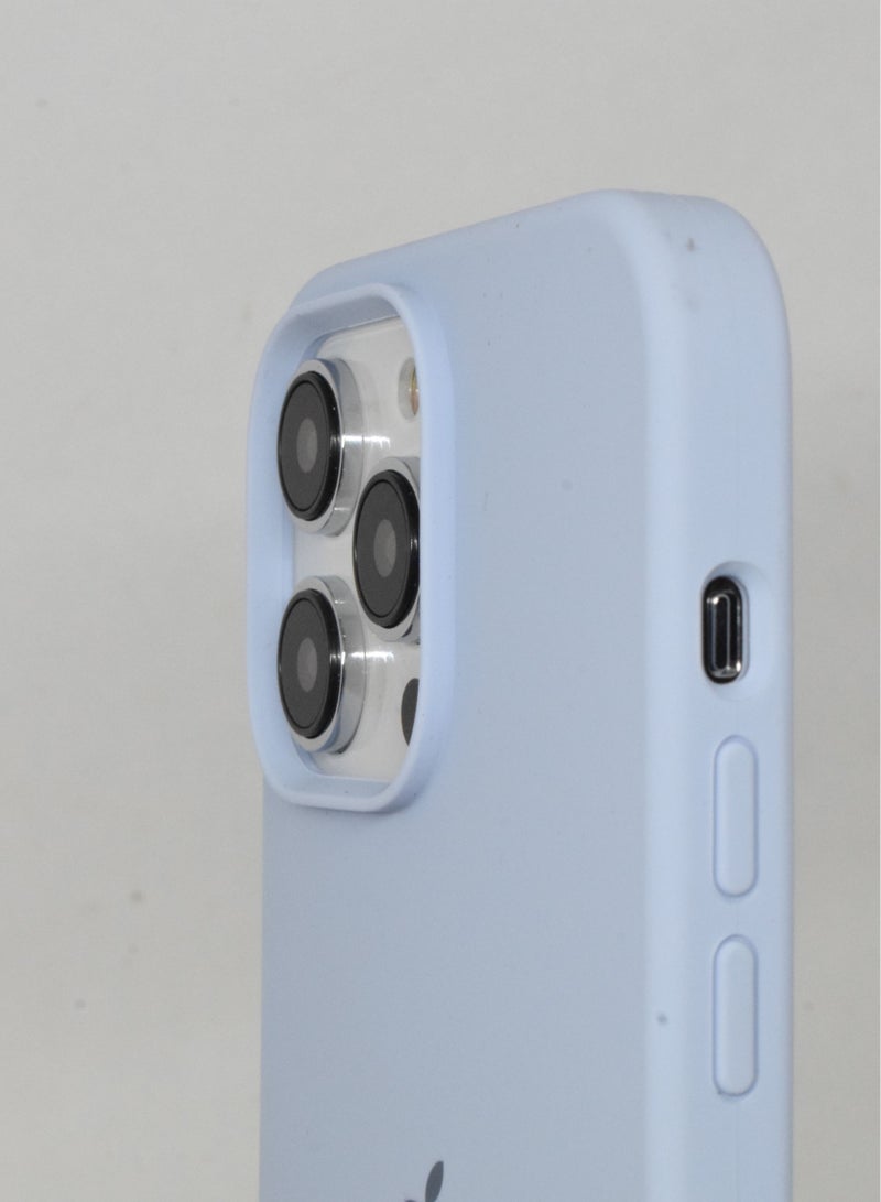 Logo iPhone 13 Pro Case Liquid Silicone Anti Scratch Anti Fingerprint Soft Silky Touch Shockproof Protective Cover for Apple iPhone 13 Pro - Image 4