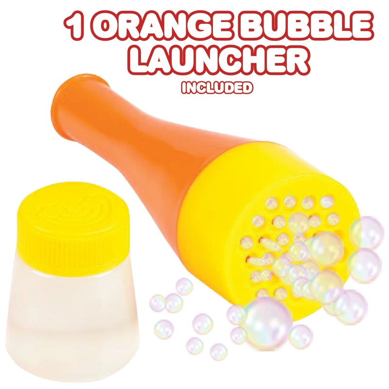 ArtCreativity Mini Blizzard Bubble Blower Set â€“ 4 Pack Blowing Pipe with Bubble Mixture â€“ Colorful Blowing Toys for Kids, Speech Therapy, Bubble Trumpet Set for Outdoor Play and Party Favors - Image 2