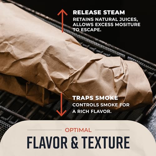 Bryco Goods Brown Kraft Butcher Paper Roll - 18 Inch x 100 Feet - USA Made - Food-Grade Paper for Wrapping and Smoking Meat, BBQ, Grilling, Perfect Brisket Crust - Durable, Unbleached, Uncoated & Unwaxed - Image 4