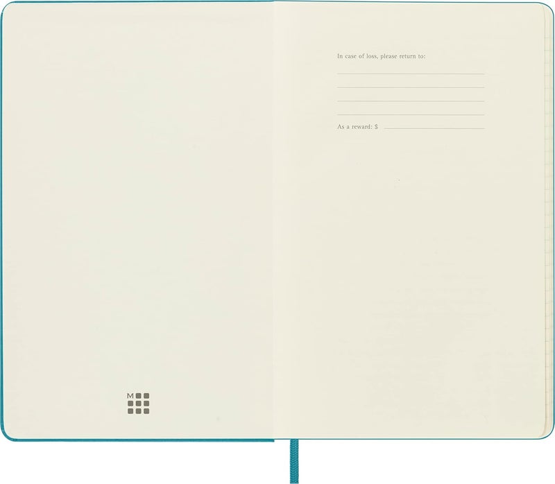 Moleskine Classic Ruled Notebook - Reef Blue - Image 5