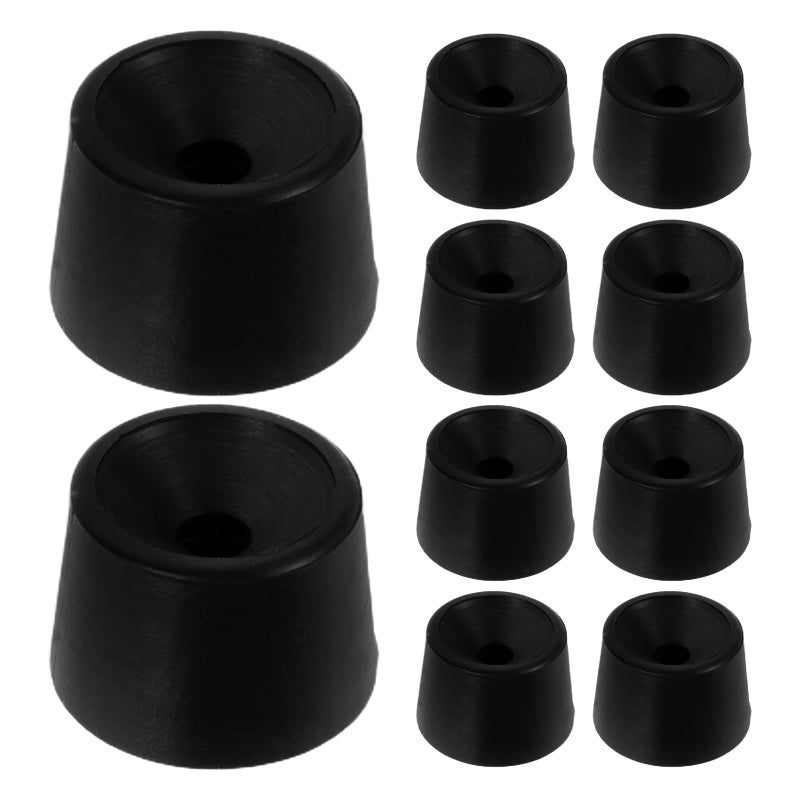 50pcs Car Door Bumper Buffer - Rubber Car Trunk Shock Absorber Stoppers Anti- Bumper Block Vehicle Hood Cushion - Image 5