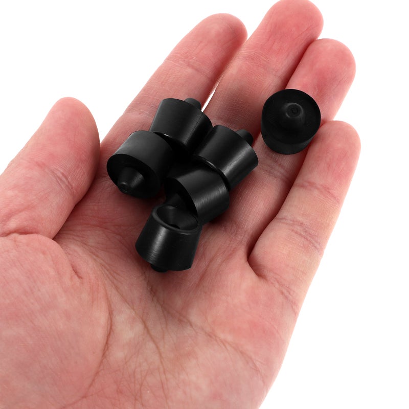 50pcs Car Door Bumper Buffer - Rubber Car Trunk Shock Absorber Stoppers Anti- Bumper Block Vehicle Hood Cushion - Image 3