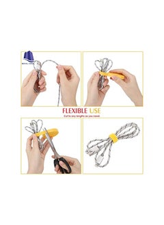 Royal Apex Apex 30PCS Multi-Color Cable Management, Hook and Loop Reusable Fastening Wire Ties Cable Organizer, Self Gripping Cords Tape Strap for House Hold Appliance Cable Managment  - Image 2