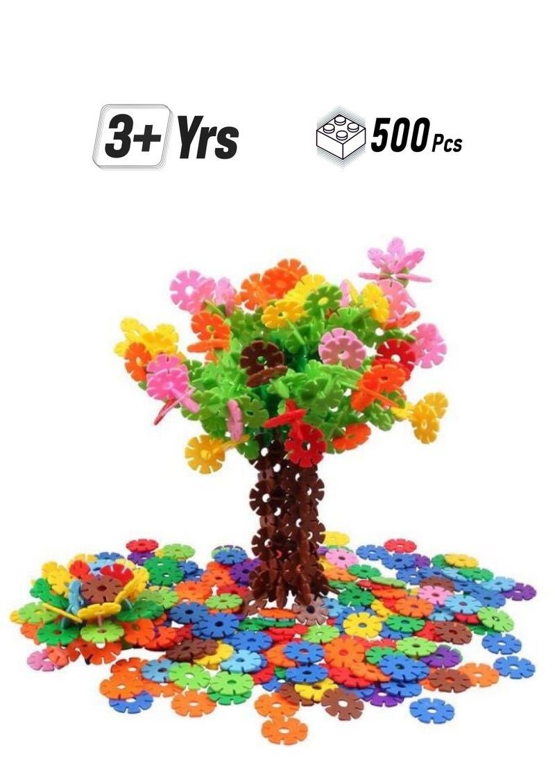 NIBEMINENT - 500 Piece Connect Interlocking Disc Set M006 3+ Years - Image 1