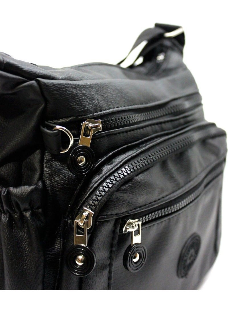Çanta Sepetim - My Bag Cart Leather Messenger Bag - Image 1