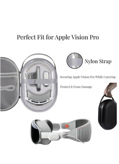 Skycare Carrying Case for Apple Vision Pro, Anti-Fall Hard Travel Case for Apple Vision Pro Case Protable Waterproof Storage Bag for Apple Vision Pro Accessories  - Image 5