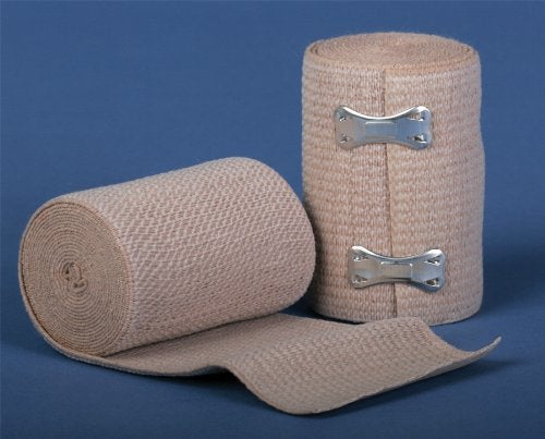 Medline Medline Soft-Wrap Elastic Bandages, Nonsterile, 2" x 5 yd., with Clips, 10 Count 