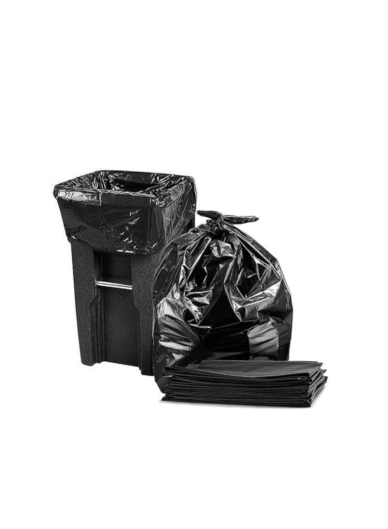 Terabyte أكياس قمامة بحجم 80 × 110 سم 5 قطع سوداء - Image 1