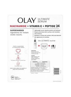 Olay Olay Ultimate Niacinamide + Vitamin E + Peptide 24 Hydrating Serum, 1.3oz (2 Ct)  - Image 5