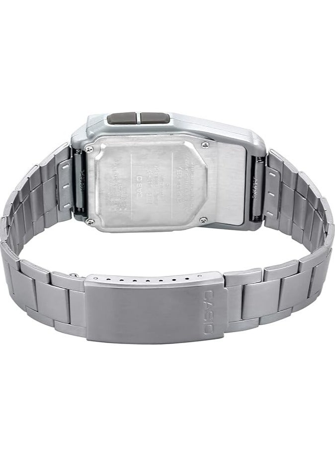 Casio Men's Watch - DBC-32D-1ADF grey Dial, Silver Band - Image 3