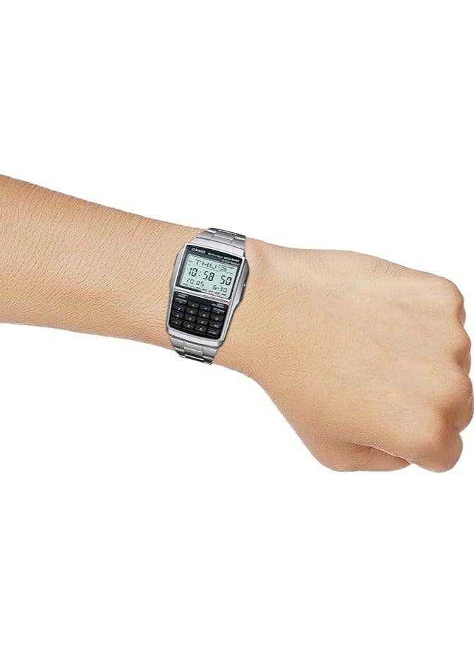 Casio Men's Watch - DBC-32D-1ADF grey Dial, Silver Band - Image 4