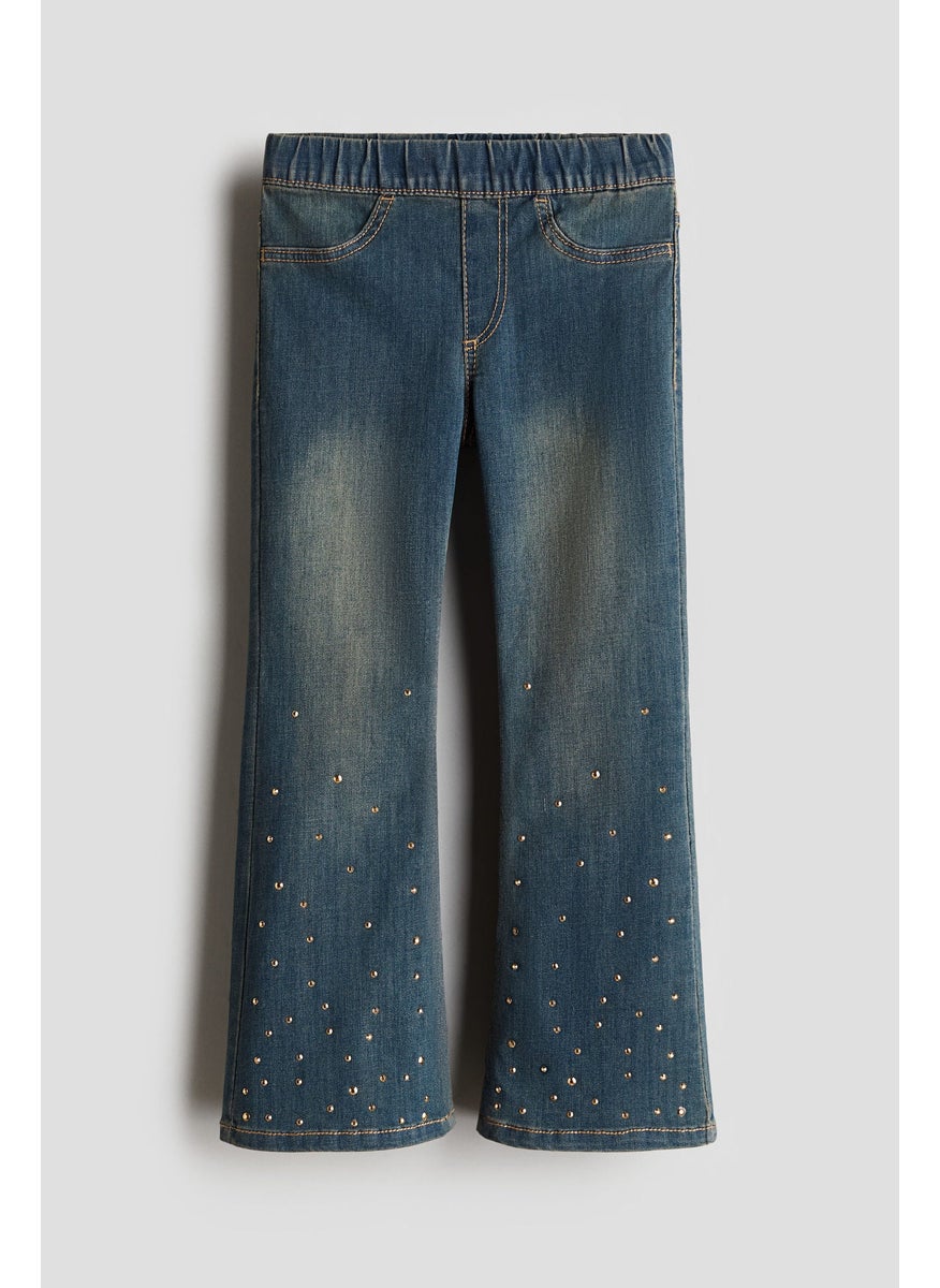 H&M Embellished Denim Jeggings  - Image 3