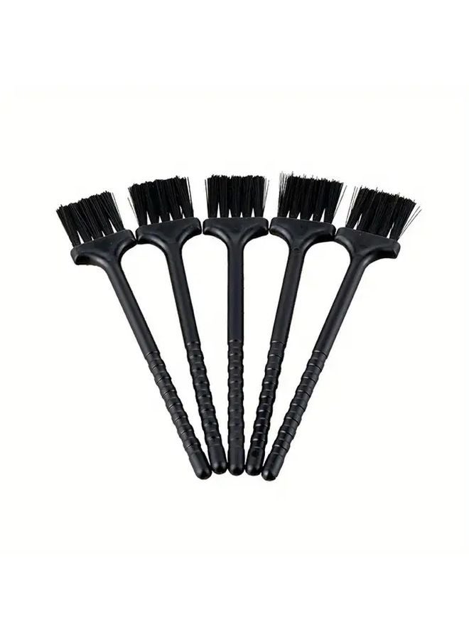 8pcs Black Heavy Duty Soft Bristle Cleaning Brushes For Coffee Maker Blender Mixer Grinder - Image 1