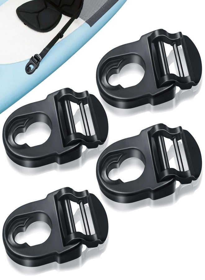 HLOGREE 4Pcs Kayak Seat Clips Replacement,Kayak Seat Clip Parts Fit for Lifetime Emotional,Kayak Seat Belt Clips,Kayak Seat Repair Clip,Kayak Straps Seat Clip with Straps,Kayak Accessories - Image 1