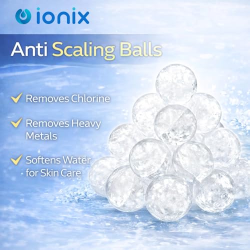 IONIX Pack of 30 Antiscalant Solid Balls, Convert Hard to Soft Water, Food Grade Material, Anti Scaling Balls for RO, for Tank, for Washing Machine, 30 Pieces, Transparent - Image 5