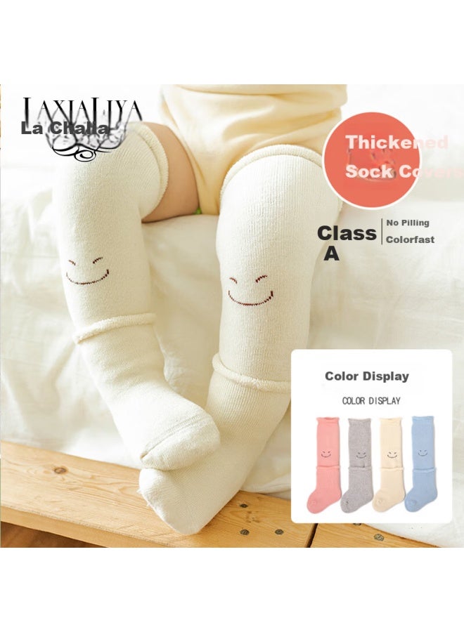 Laxialiya Baby Knee Pads Infant Leg Warmers Children's Socks Leg Protection Arm Sleeves Diaper Changing Sleep Warmth Autumn Winter - Image 1