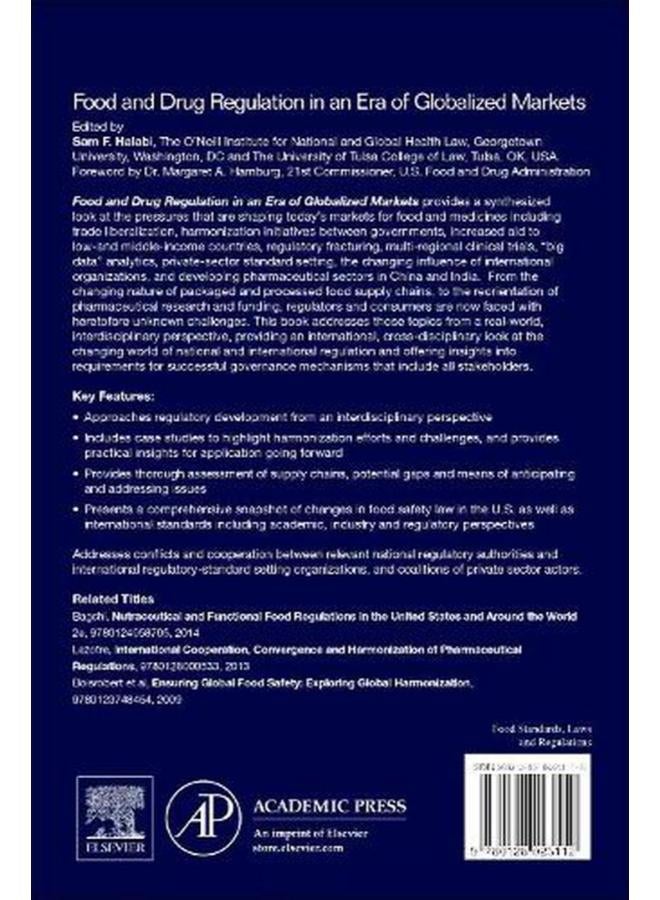 Food and Drug Regulation in an Era of Globalized Markets  Ed   1