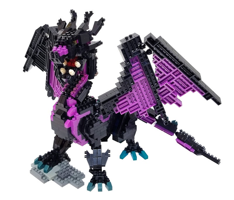 Kawada nanoblock  Animal Deluxe  Dragon Sights to See Series - Image 2