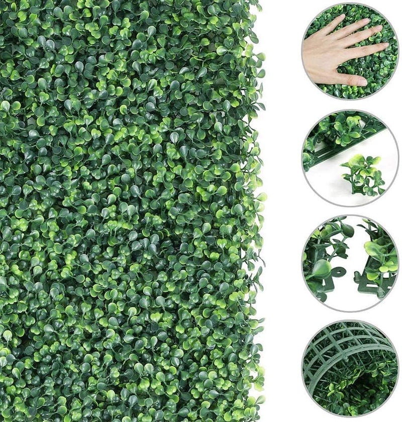 co arma Artificial Grass Green Easy to Install Indoor Outdoor Wall Decoration Suitable for Gardens, Offices, Pools and Decks 60 * 40cm (10) - Image 4