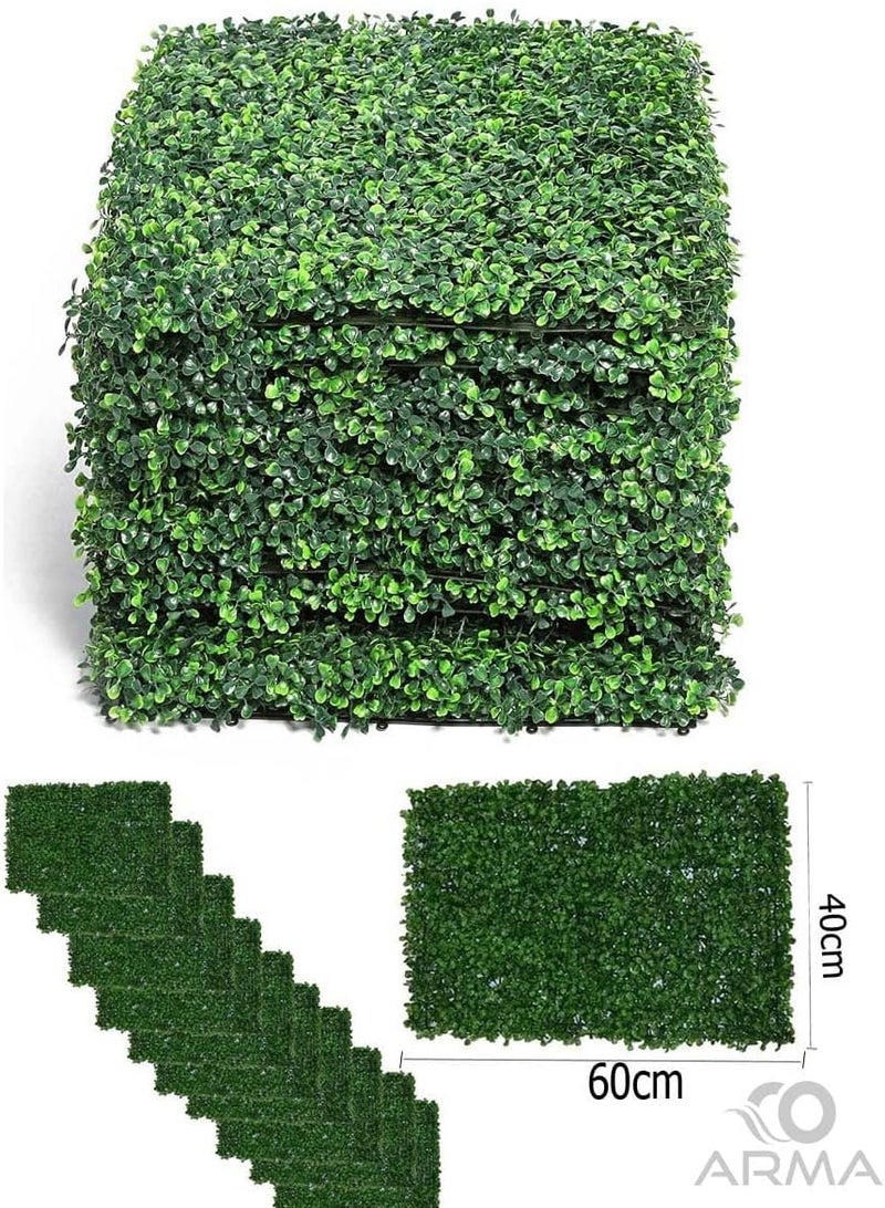 co arma Artificial Grass Green Easy to Install Indoor Outdoor Wall Decoration Suitable for Gardens, Offices, Pools and Decks 60 * 40cm (10) - Image 2