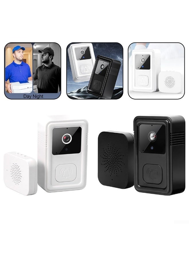 Chabeia HD Wired Video Doorbell with Two-Way Intercom & Voice Modulation Technology (M9, Black) - Image 5