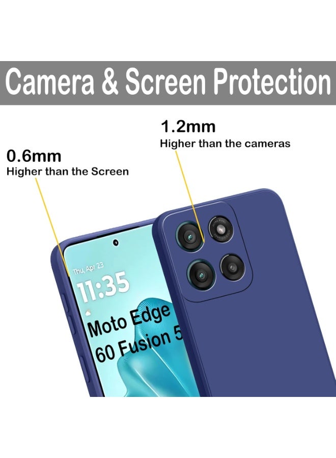 Case For Motorola Edge 60 Fusion Slim soft Silicone back Cover with Camera Protection for Moto Edge 60 Fusion - Image 5