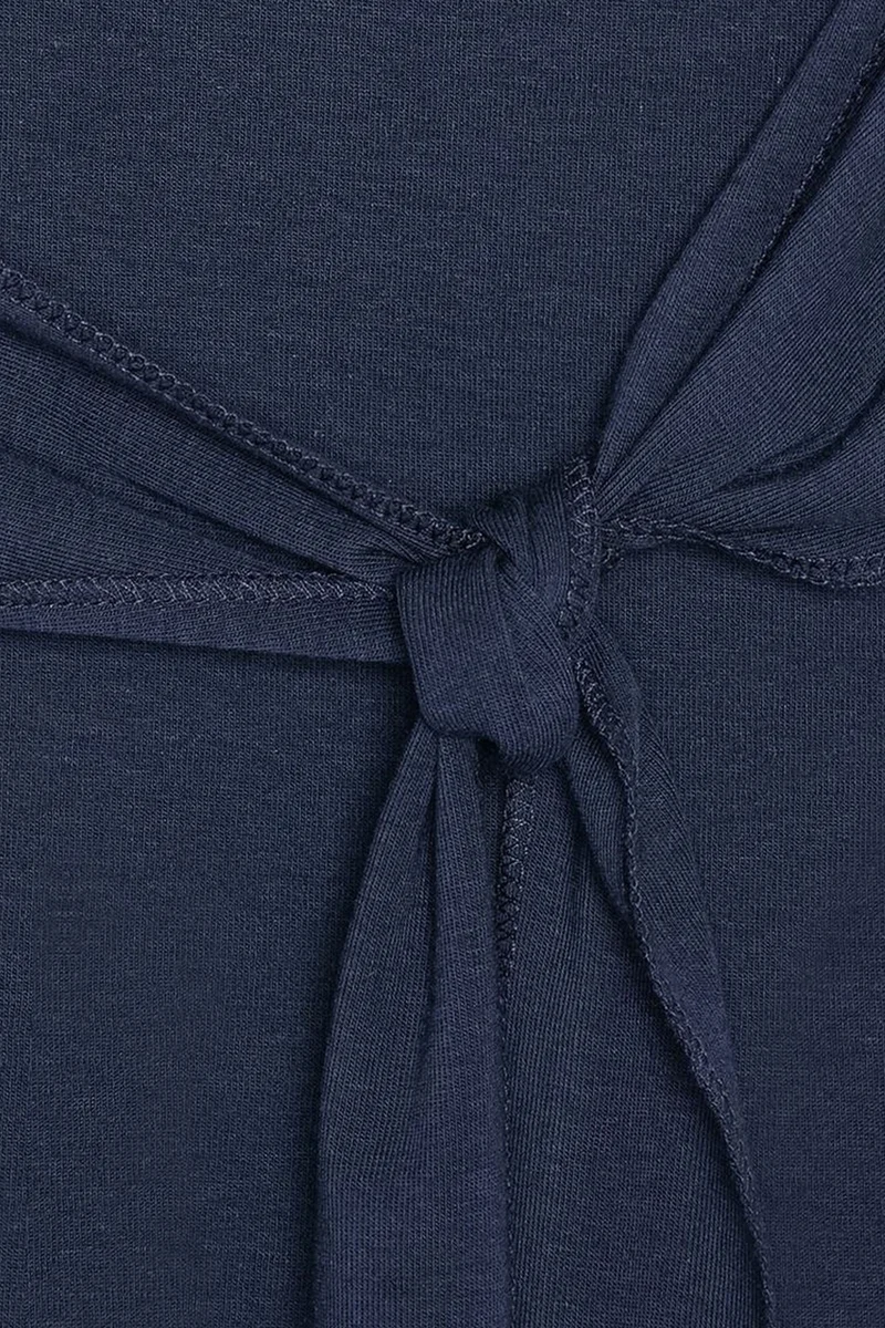Dilvin Navy Blue DILVIN Slim Fit Strapless Bandeau Blouse for Women | Best Price UAE