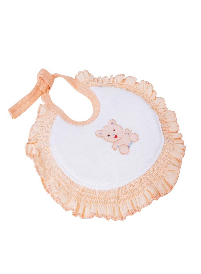 MW PRINTS Baby Bibs Soft Cotton, Washable, Reusable, Absorbent, Adjustable Printed and Stylish Feeding Bibs for Babies (3pcs Pack Frill Bibs) - Image 3