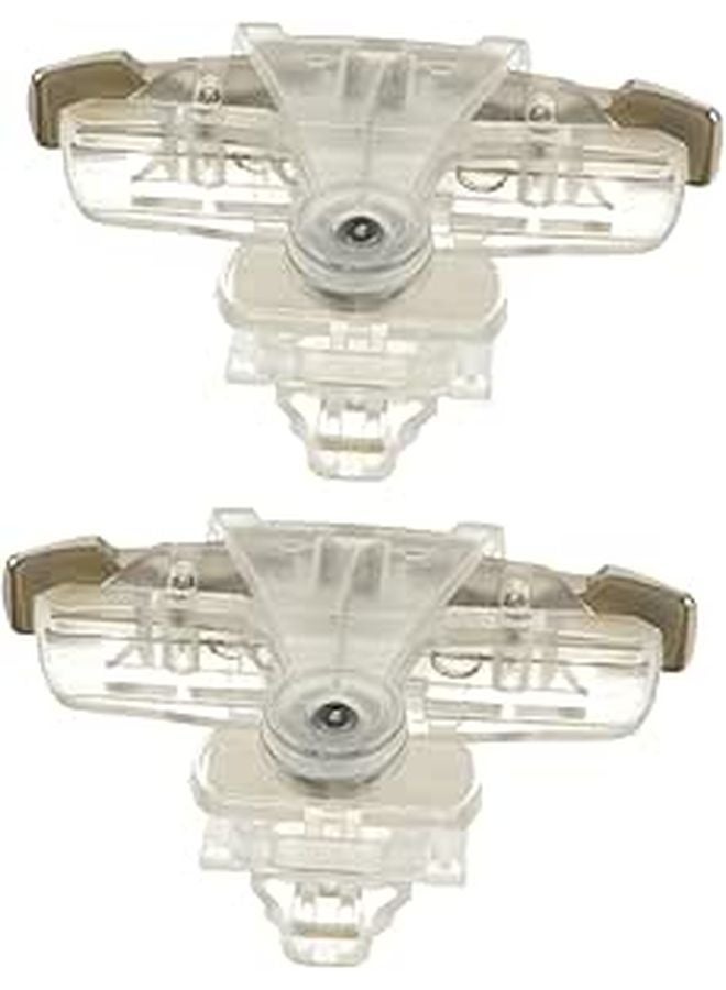 Transparent Mobile Game Controller Trigger with Responsive Buttons for Enhanced Phone Gaming - Image 1