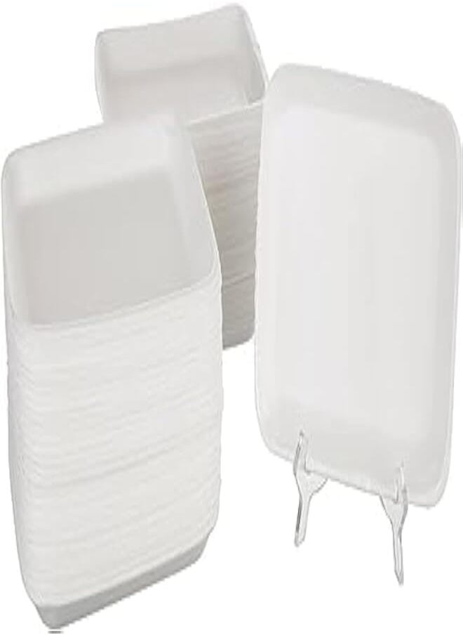 Generic Disposable foam dishes Unbreakable (50 pices) 