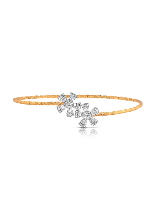 BAFLEH JEWELLERY Unveil the Sparkle of True Luxury with Natural Diamond Bangles - Image 1
