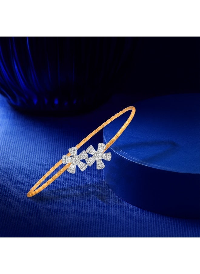 BAFLEH JEWELLERY Unveil the Sparkle of True Luxury with Natural Diamond Bangles - Image 4