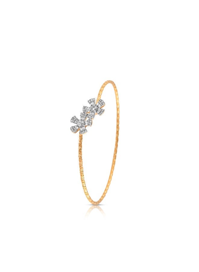 BAFLEH JEWELLERY Unveil the Sparkle of True Luxury with Natural Diamond Bangles - Image 2