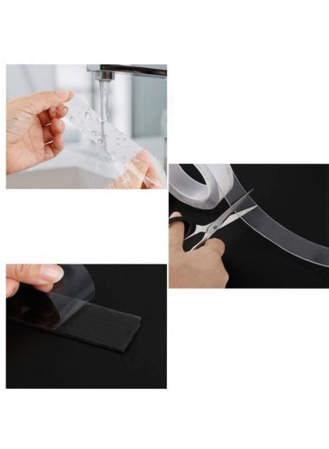 Generic Double-Sided Adhesive Tape Gel Transparent - 3 CM X 5 M 1 Piece - Image 3