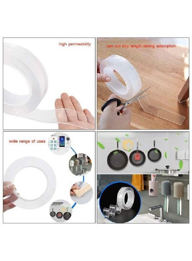 Generic Double-Sided Adhesive Tape Gel Transparent - 3 CM X 5 M 1 Piece - Image 2