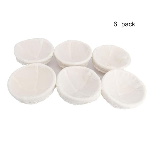 FORSUN 5 inch Bread Basket Set of 6, Banneton Bread Proofing Basket - Image 3
