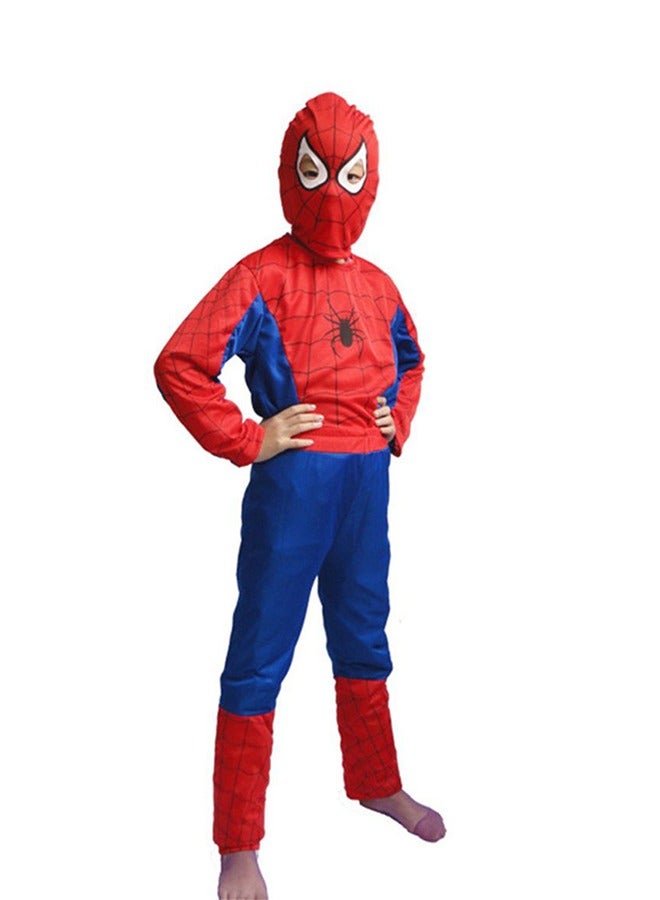 Superhero Spiderman Breathable Comfortable Themed Party Fancy Dress Cosplay Costume - Image 1