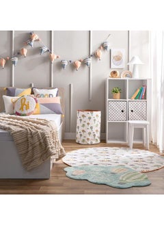 Home Box Balloon Cotton Printed Round Rug 120 Cm  - Image 5