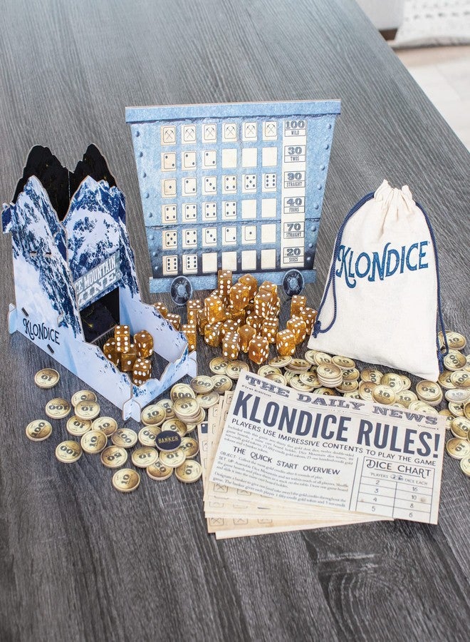 MindWare Klondice Game | Fun Dice Games for Family Game Night | Ages 8 and up 2-6 Players - Image 2