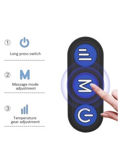 ELTRAZONE Electric Travel Neck Massage Pillow, U-Shaped Memory Foam Kneading Head & Neck Support Pollow, For Pain Relief, For Airplane, Train, Bus, Car Travel  - Image 4