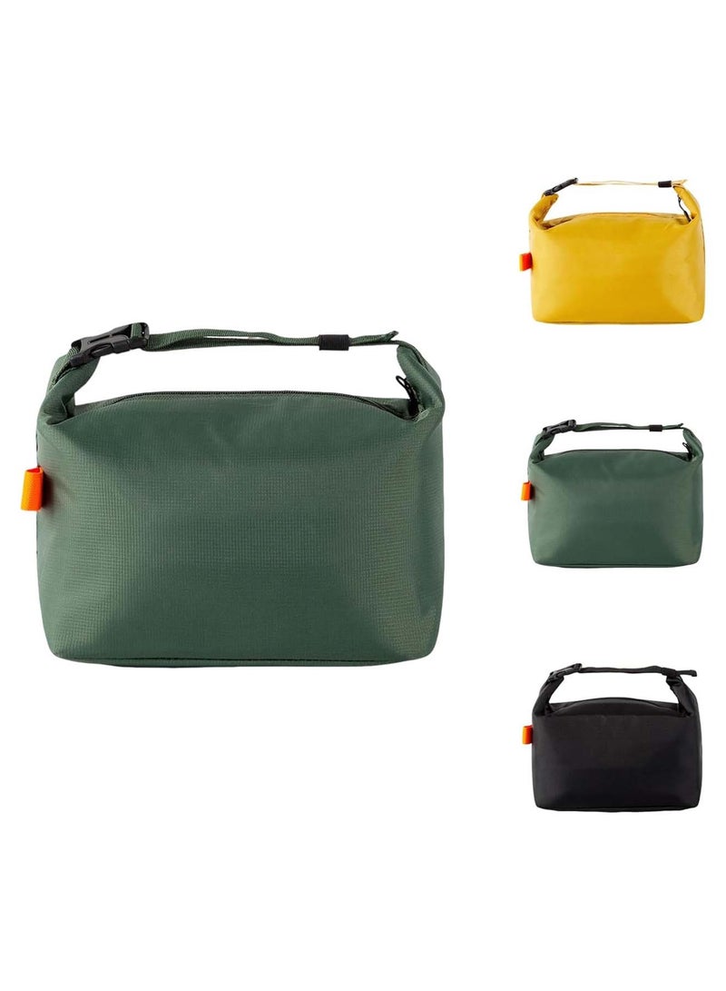 Adando Lunch Bag for Adult Women Men: Reusable High Capacity Lunch Tote Bags - Small Leakproof Cooler Lunch Box Bag for Work, Office, Picnic, Travel (Green) - Image 1
