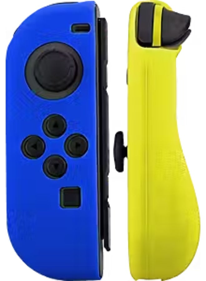 Nintendo Switch Joy-Con Cover Case - Blue and Yellow