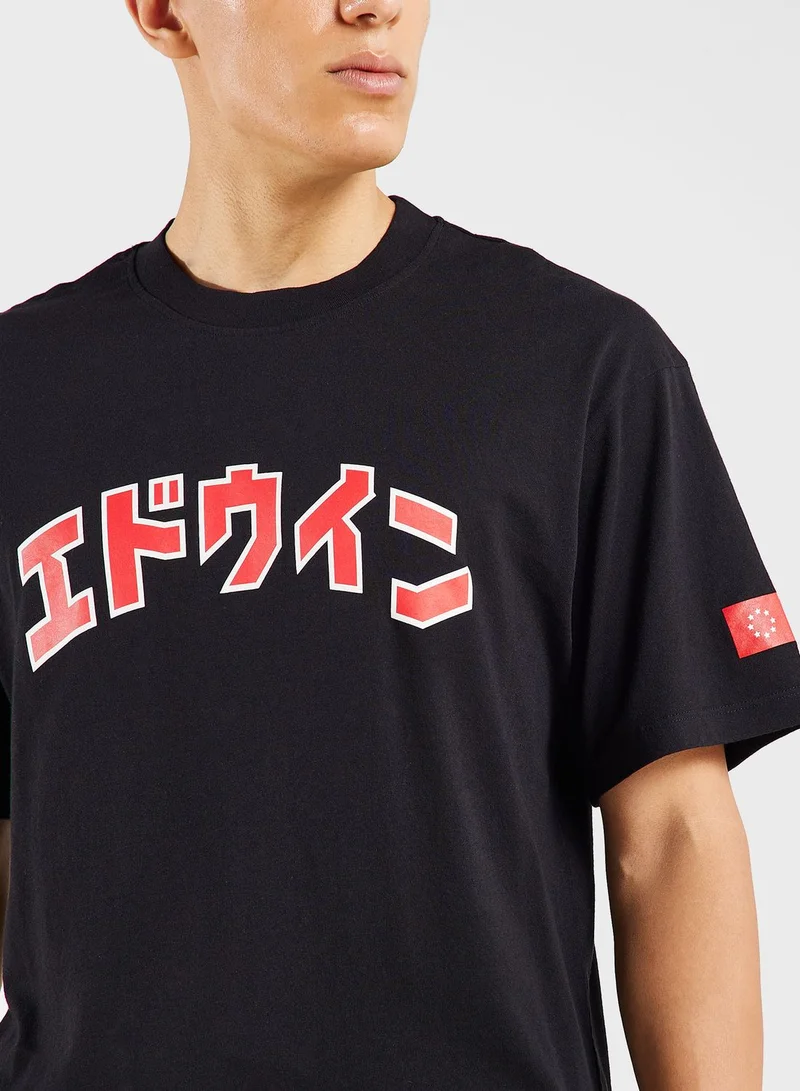 Edwin Katakana Retro T-Shirt