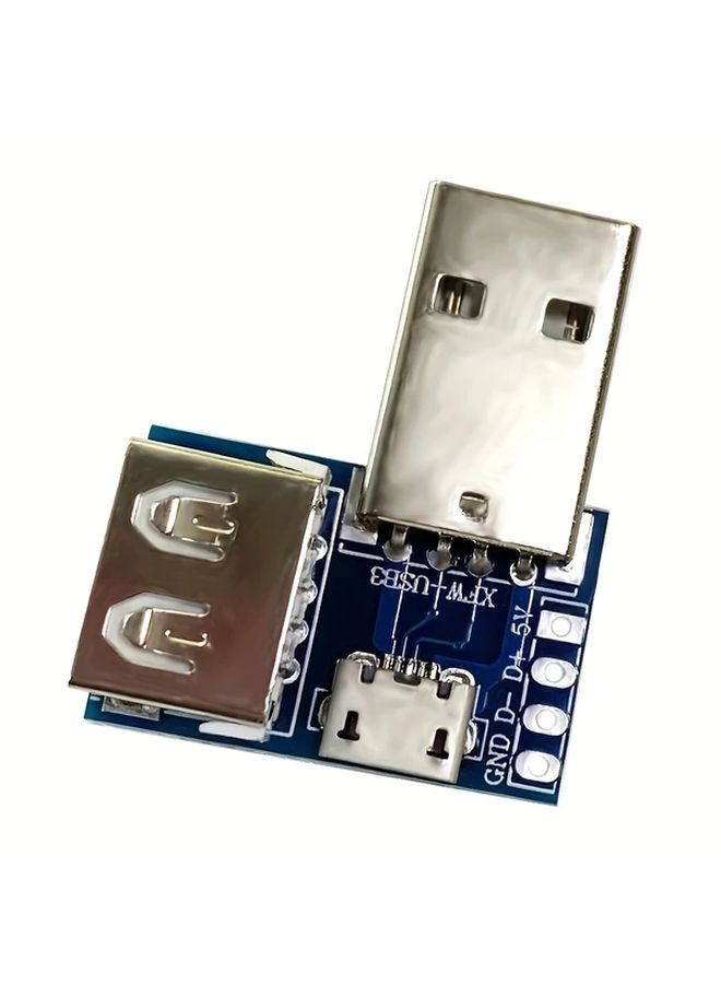 USB Adapter Robot Kit Module Male to Female Micro USB Header Type C 4P 2 54mm Straight Plug - Image 5