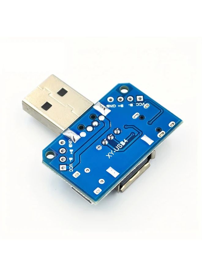 USB Adapter Robot Kit Module Male to Female Micro USB Header Type C 4P 2 54mm Straight Plug - Image 4